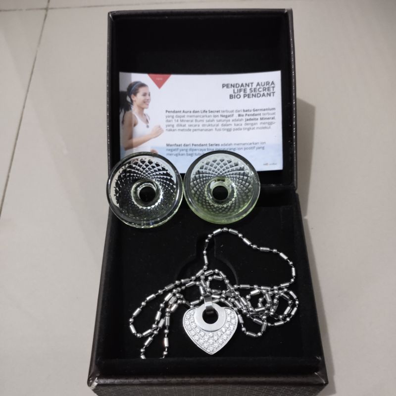 Prevoled Kalung Pendant LSW Hati 2 dan Biomini MCI Original