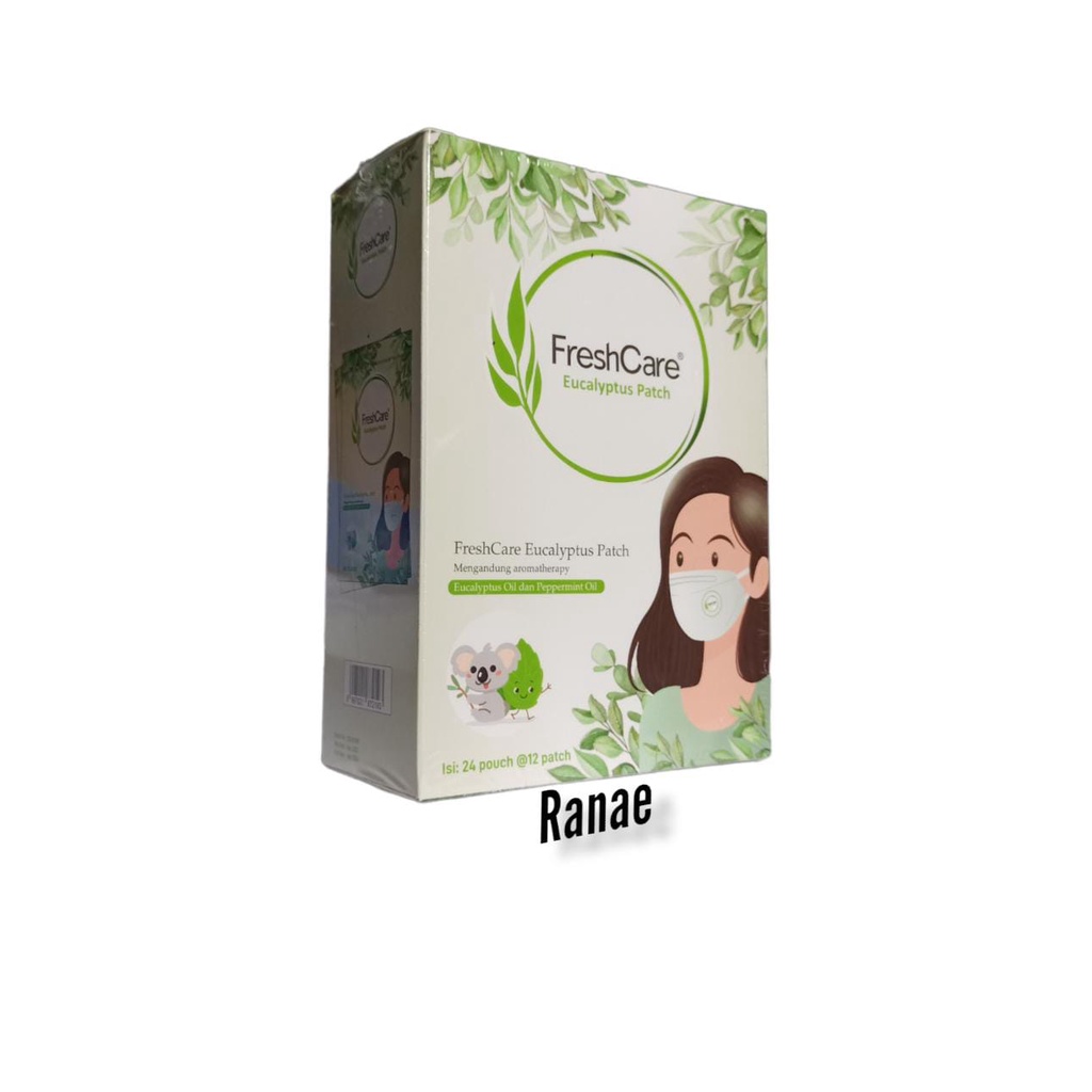 Freshcare Fresh Care Eucalyptus Patch 12s - Pengharum Masker / Tempelan Masker