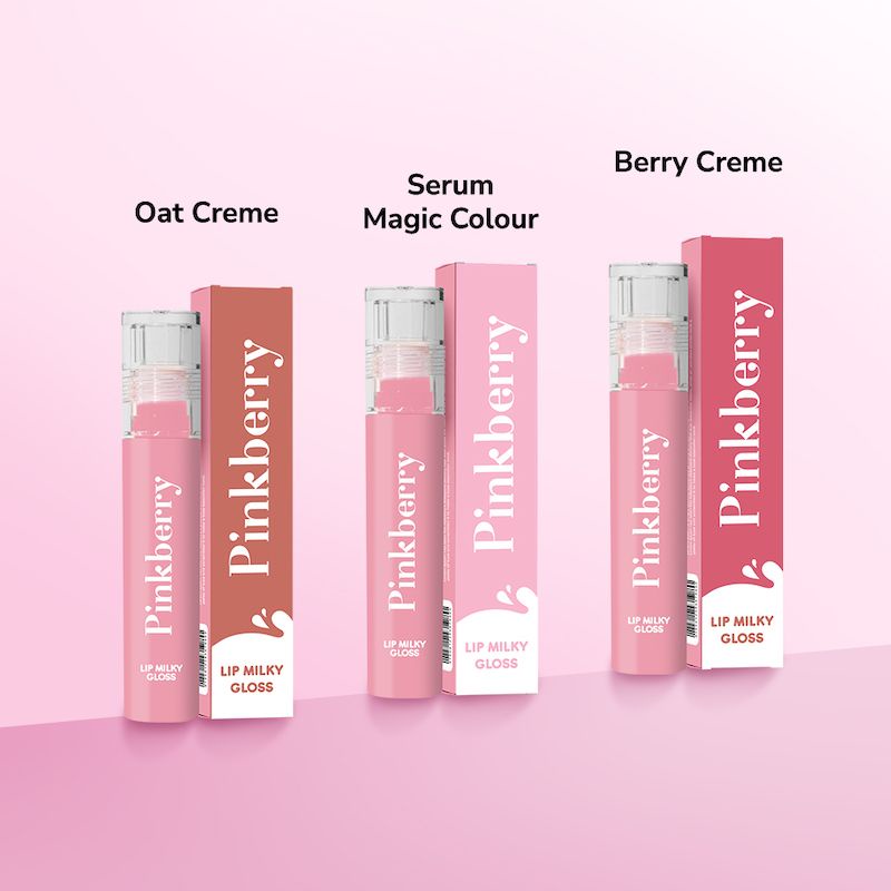 PINKBERRY LIP MILKY GLOSS 3.8 ML BPOM