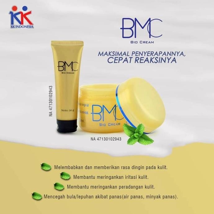 MURAH/ SALEP BMC / BIO CREAM 3X30GR KK INDONESIA ORI 100% TERLARIS
