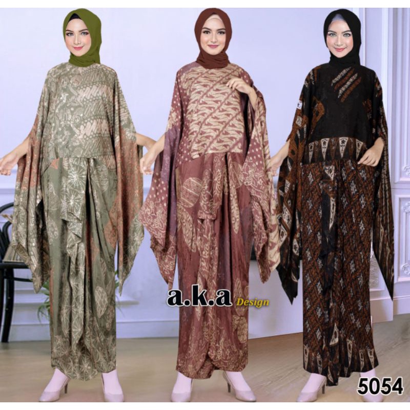 [5054]KEBAYA ORIGINAL//KEBAYA MODERN//STELAN ROK BATIK VISCOSE PREMIUM//SEMI SUTRA//By AKA