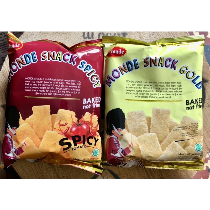 

MONDE SERENA SNACK GOLDEN 60 gr