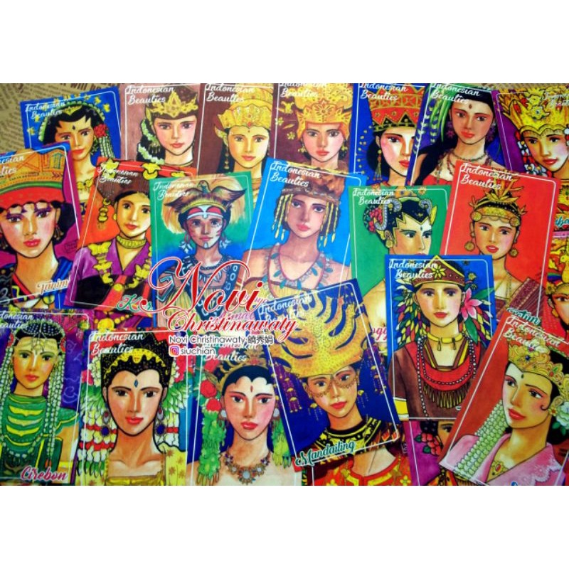 

kartu pos Indonesian Beauties