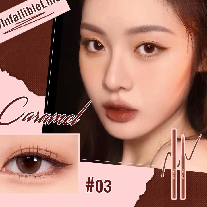 Yang terbaru--[BPOM dan ORI] PINKFLASH Smooth Gel Eyeliner InfallibleLine Hyperfine High Pigmented M