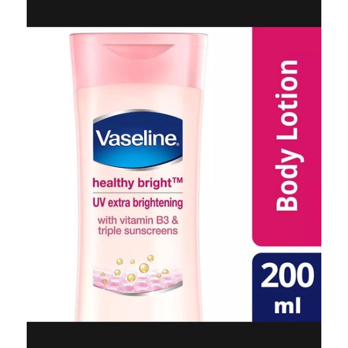 Vaseline Hand &amp; Body lotion Healthy Bright 200ml