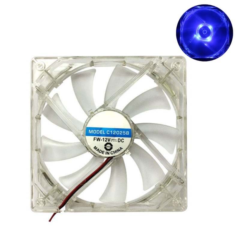 Bt 12cm Pendingin CPU 4pcs Lampu LED CPU Pendingin Cooler Fan 120mm RGB Cooler Fan