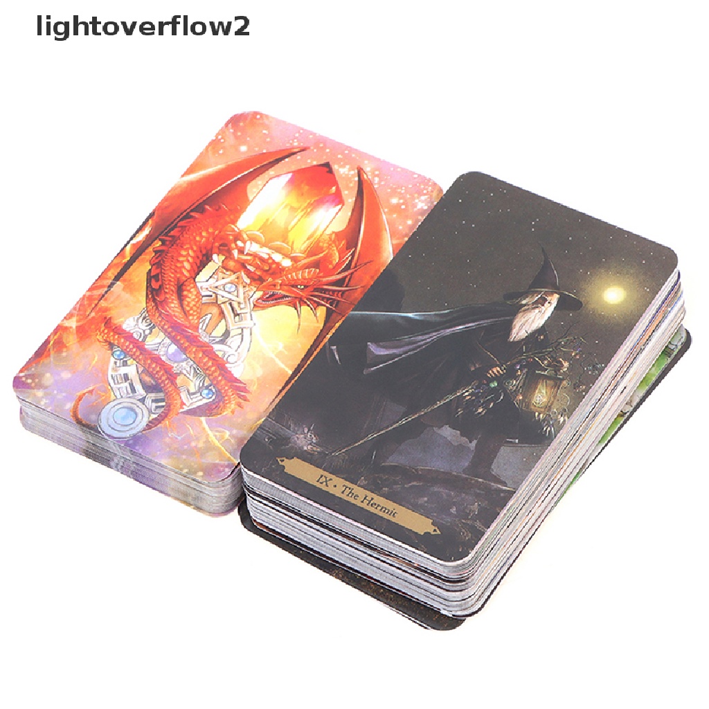 (lightoverflow2) Mainan board game Ramalan Tarot Moore