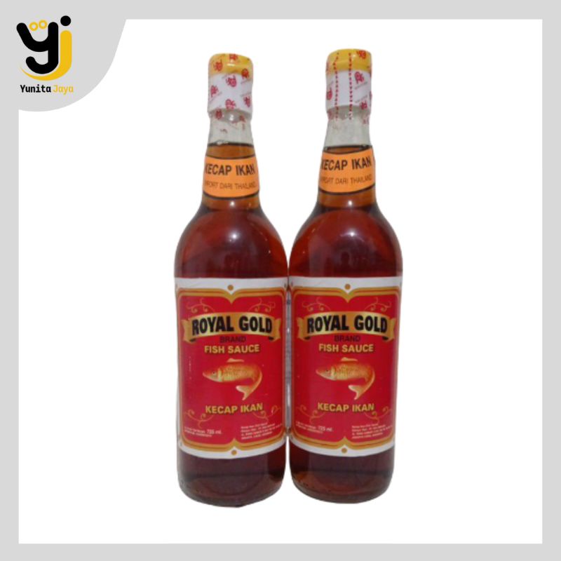 

[YUNITA JAYA] ROYAL GOLD 725ml/FISH SAUCE/KECAP IKAN