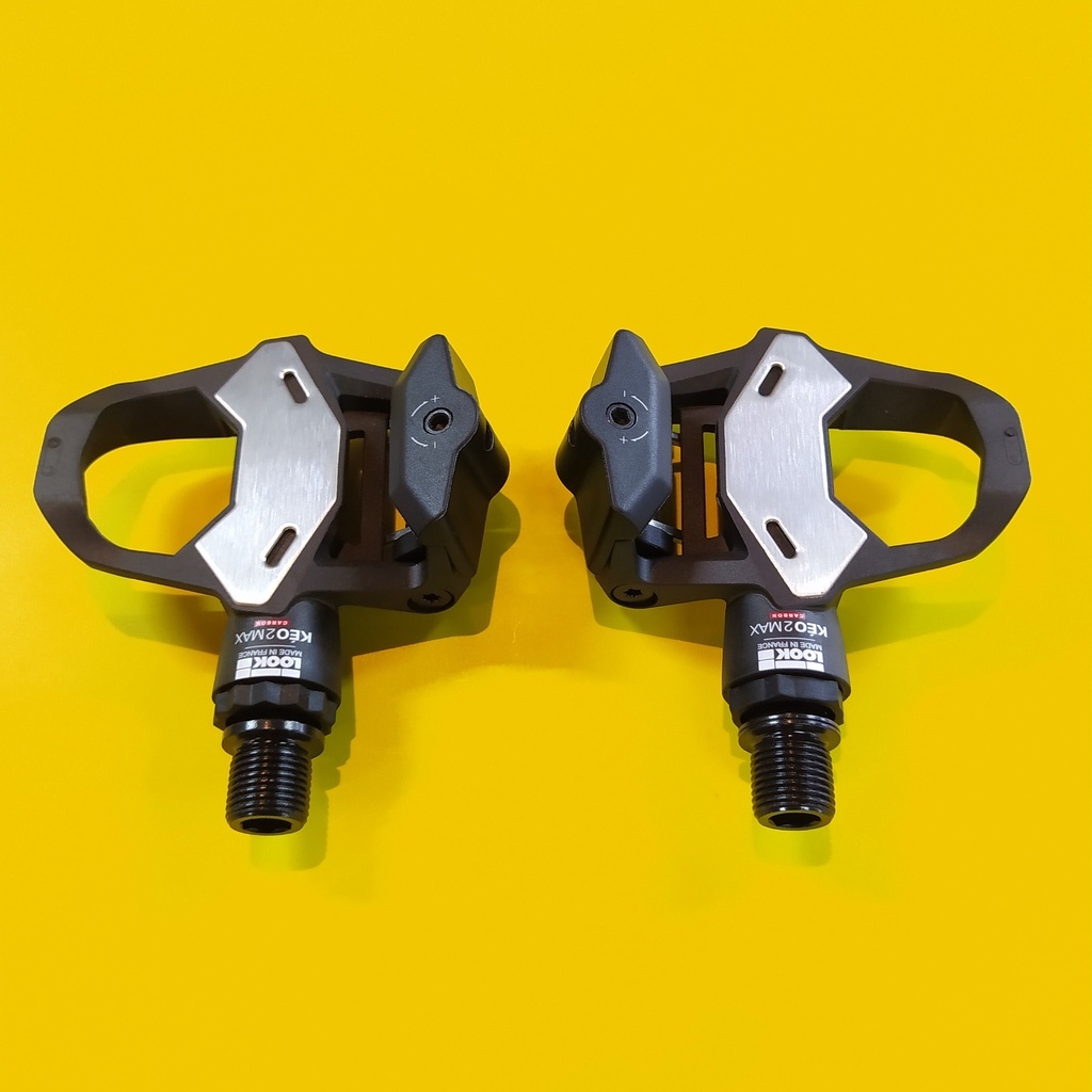 Pedal cleat roadbike look keo 2 max carbon original pedal sepeda balap