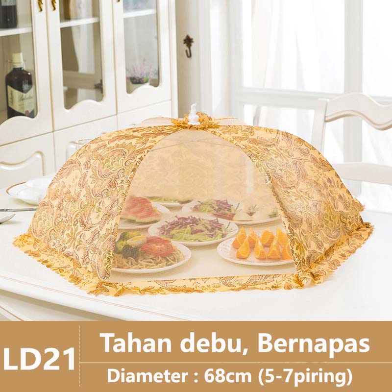 TOMUMUDA COD LACE FOOD COVER TUDUNG SAJI LIPAT PELINDUNG MAKANAN TD21