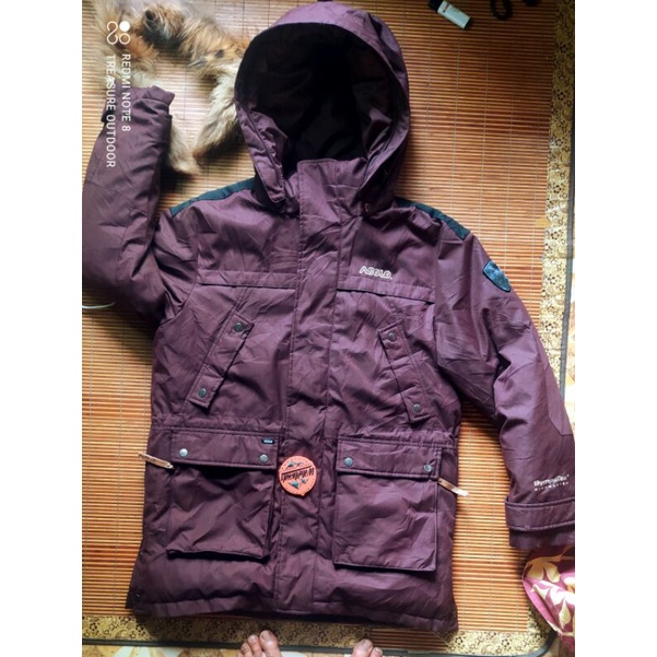 jaket ASOLO parka bulang outdoor down bulu angsa gunung expedition