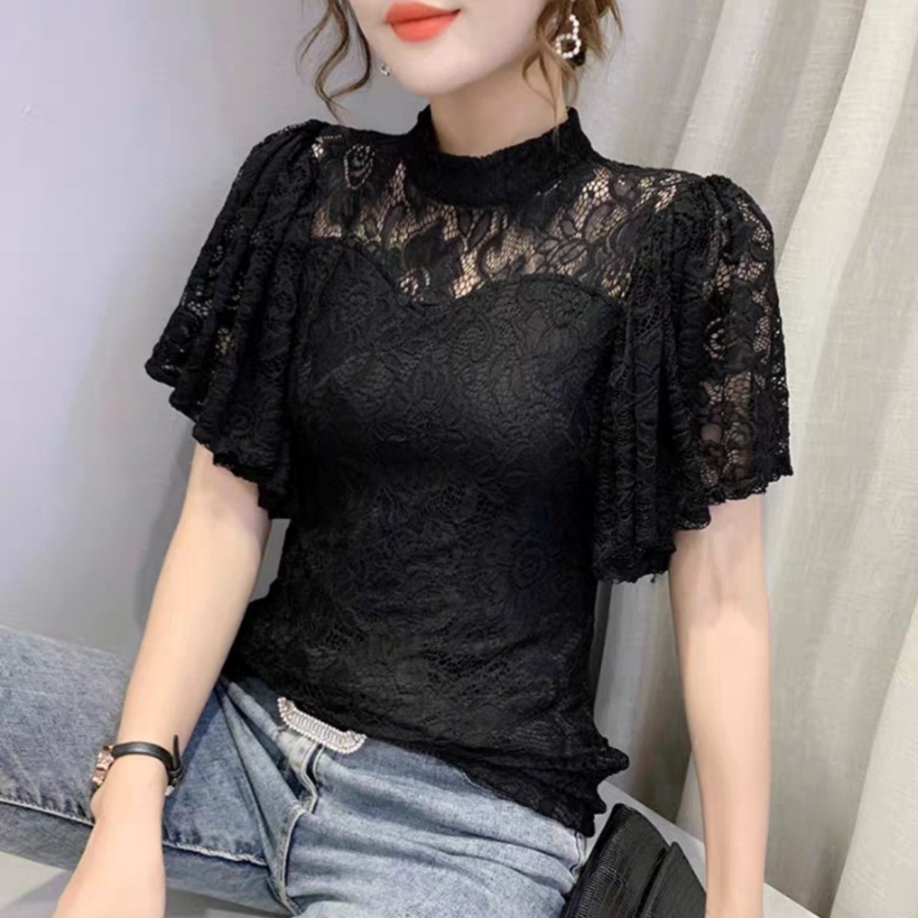 [MCFK] Blouse Bohemia / Blouse Wanita Korea / Atasan Wanita Cantik Trend 2023 / Baju Wanita Elegant / Atasan Cantik Model Baru