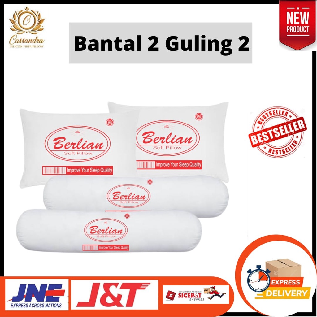 Bantal Guling Berlian Isi Dacron Anak Kost