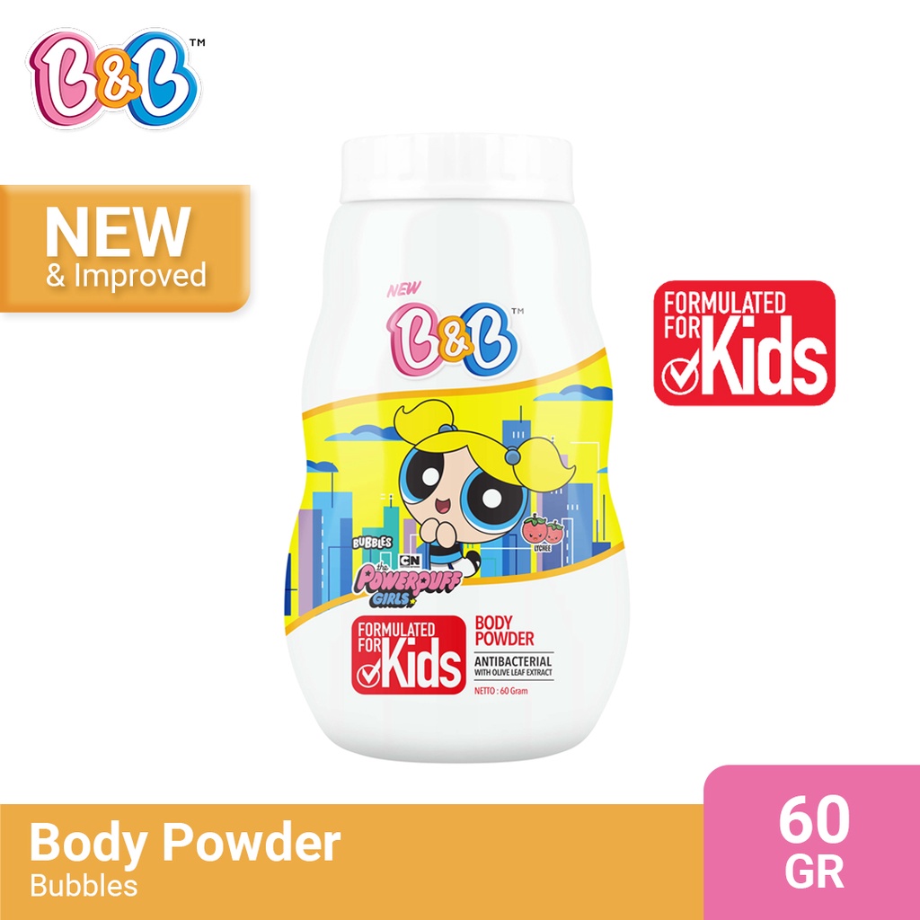 Jual B&B Powder Bubbles 60gr | Shopee Indonesia