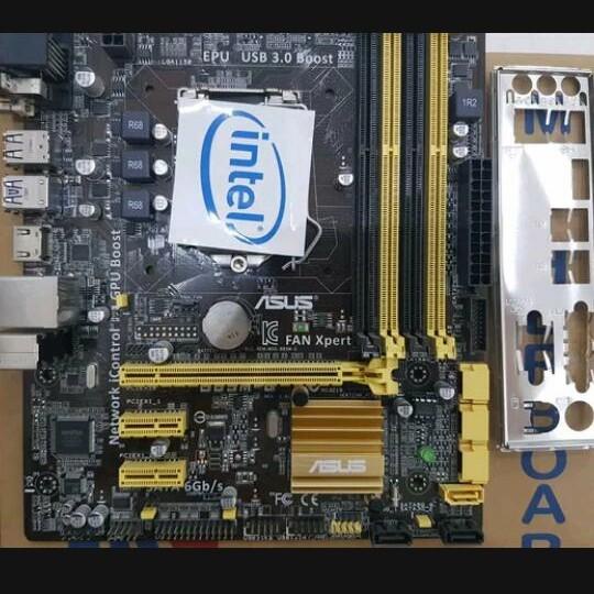 MOTHERBOARD 1150 B85 ASUS B85M G PCI EXP 4 SLOT RAM DDR3 USB3