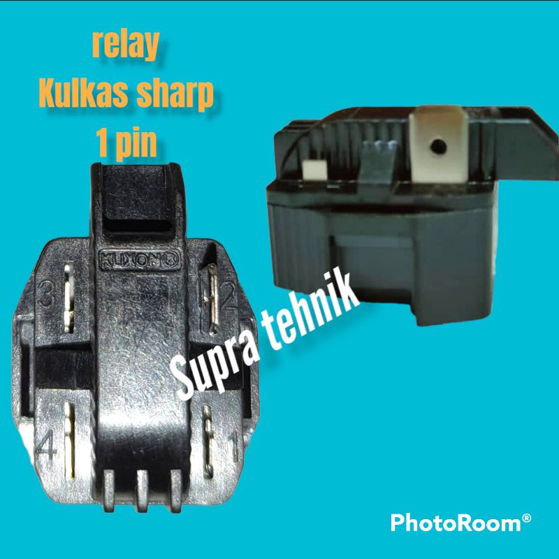 relay kulkas sharp klixon