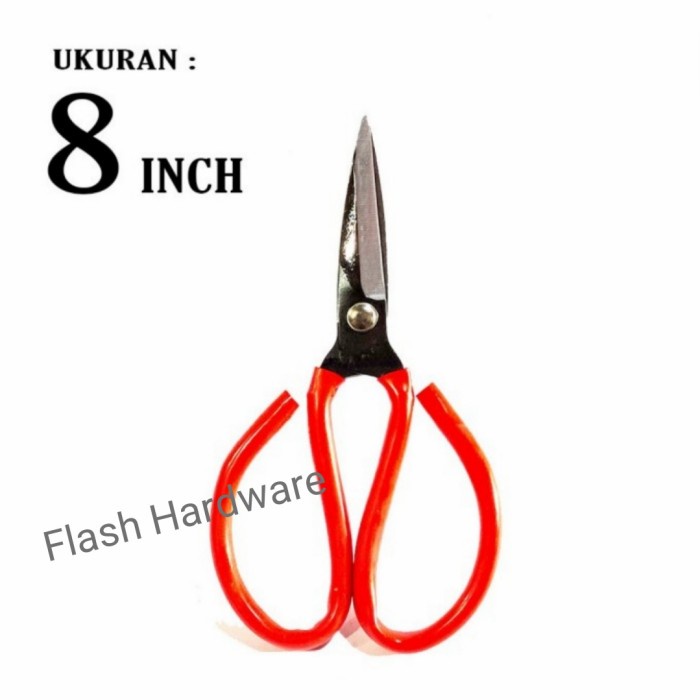 

Terlaris Gunting Kulit Gunting Seng Gunting Kain 8Inchi Serba Guna Sale!!!