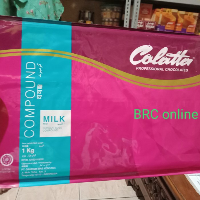 

ORIGINAL MURAH Colatta coklat milk compound 1 kg