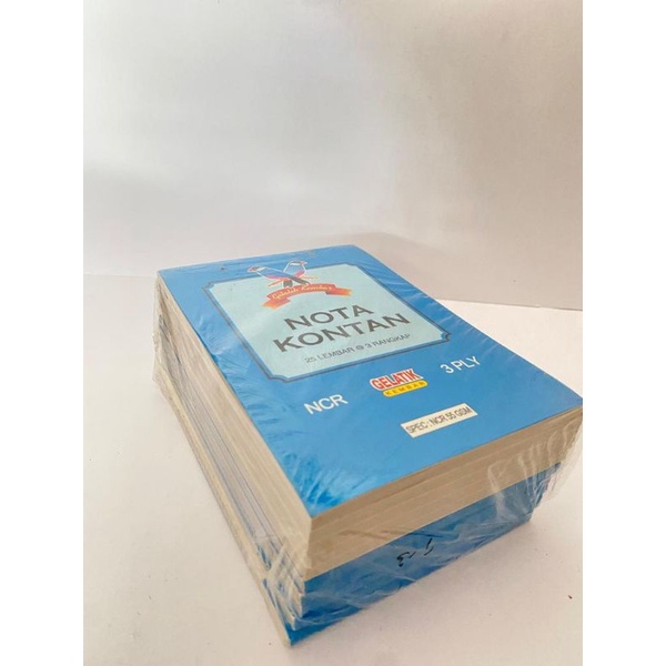 

Buku Nota Kontan / Buku Bon Nota Kecil 3 PLY (3 Rangkap)