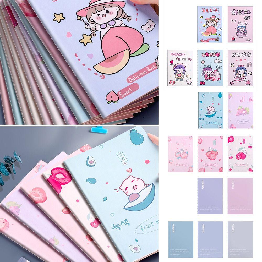 Preva 5PCS/Set A5/B5 Notebook Set Hadiah 60lembar Alat Tulis Kreatif Daily Weekly Planner Book