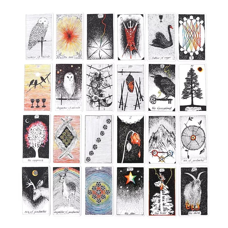 Wild Unknown Tarot 9.8x5.7cm kemasan kaleng include guide paper