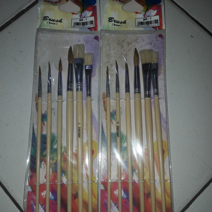 

Berkualitas Kuas Lukis Joyko 1Sett Sale!!!