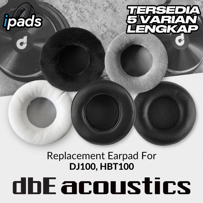 Earcup Earpad Ear Cushion dbE Acoustics DJ100 DJ 100 HBT100 HBT 100