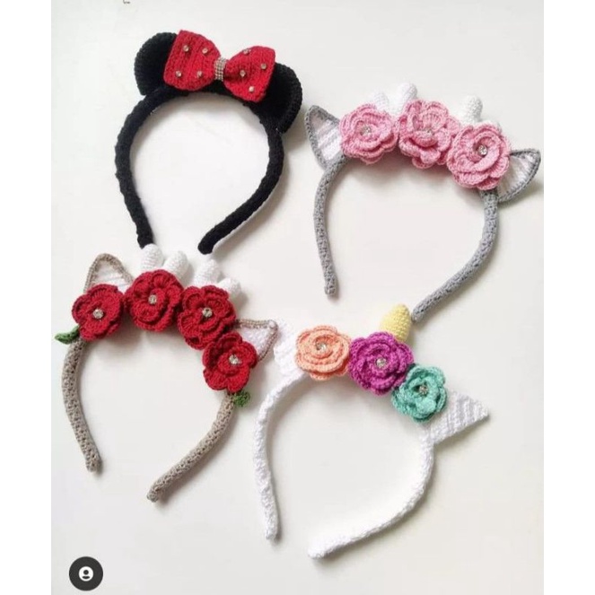 bando rajut anak