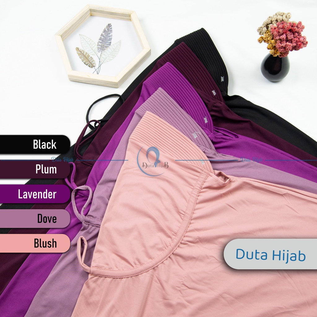 Khimar Jumbo Serut Jokowi XL Jersey Spandek Premium