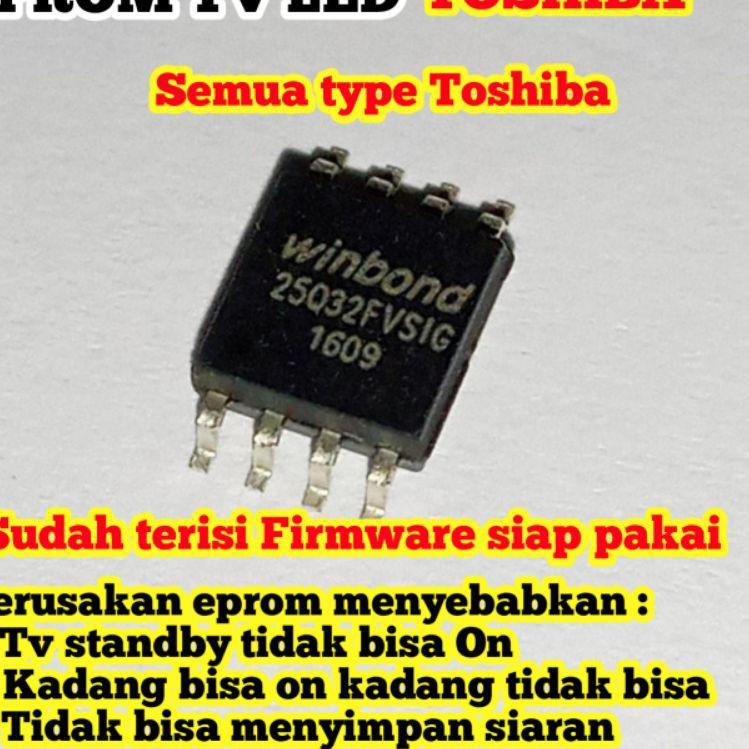code7o2Nc--ic eprom tv LED TOSHIBA siap pakai