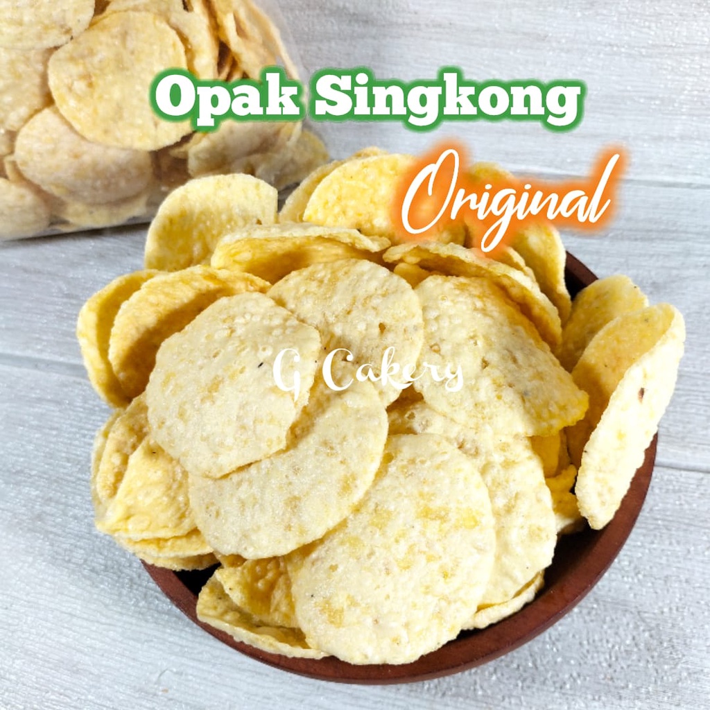 

Kerupuk OPAK SINGKONG Original - 1 KG