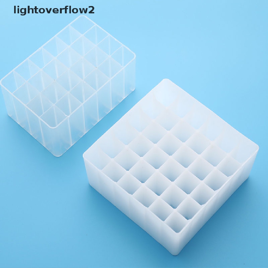 (lightoverflow2) Stand Holder / Organizer Pensil / Spidol / Kuas 24 / 36 Slot Untuk Meja