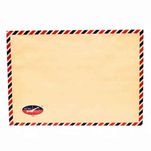 

Dijual Amplop Tali 310 Air Mail Folio ( Isi 50 Pc ) Berkualitas