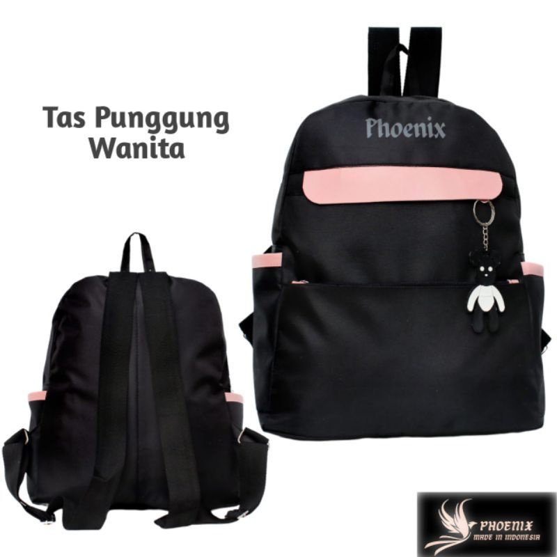 Tas Ransel Backpack Sekolah Wanita Tas Laptop Rangsel Gendong