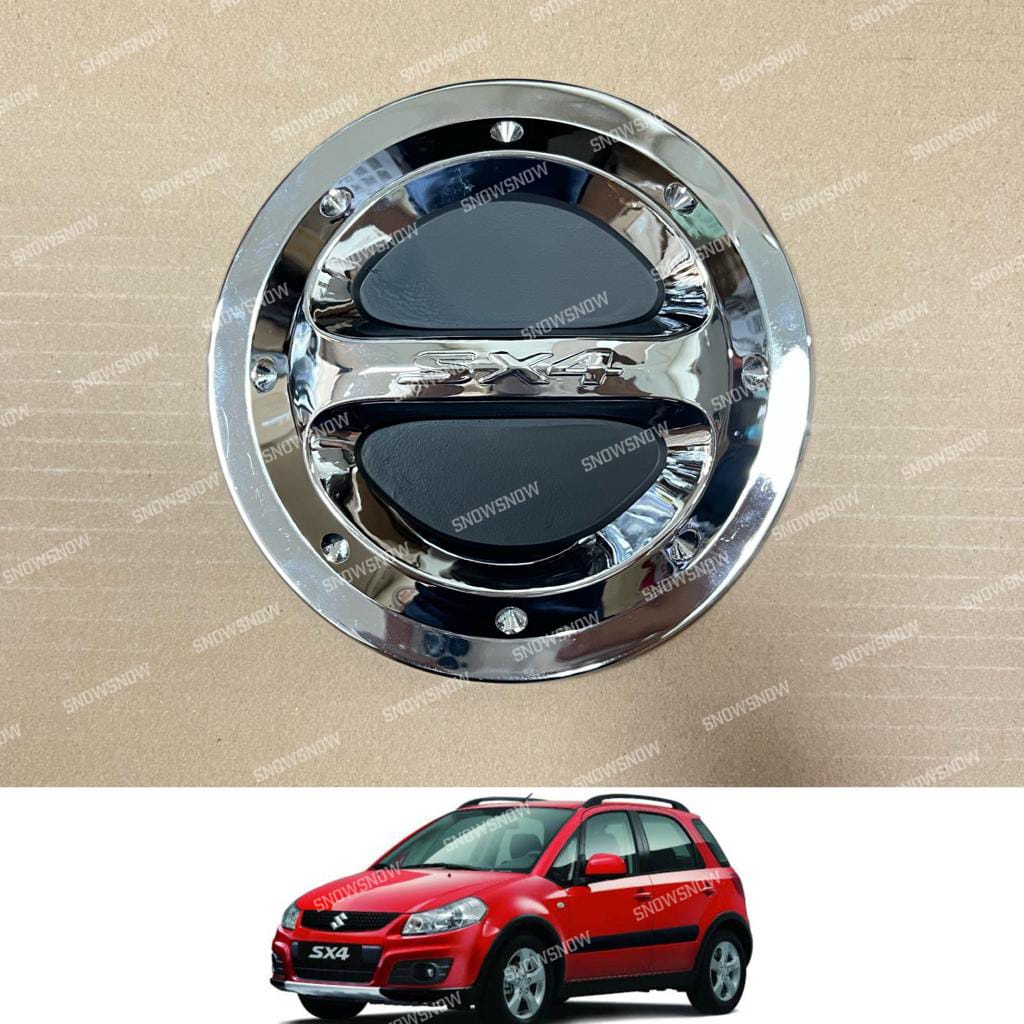 Tank Cover Suzuki SX4 Sporty Hitam Chrome