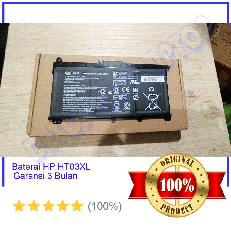 BATERAI HP HT03XL HSTNN-LB7X HP 15-CD 15-CC 14-BF 15-CS 14-CE HSTNN-UB7J HSTNN-LB7J HSTNN-IB7Y TPN-Q