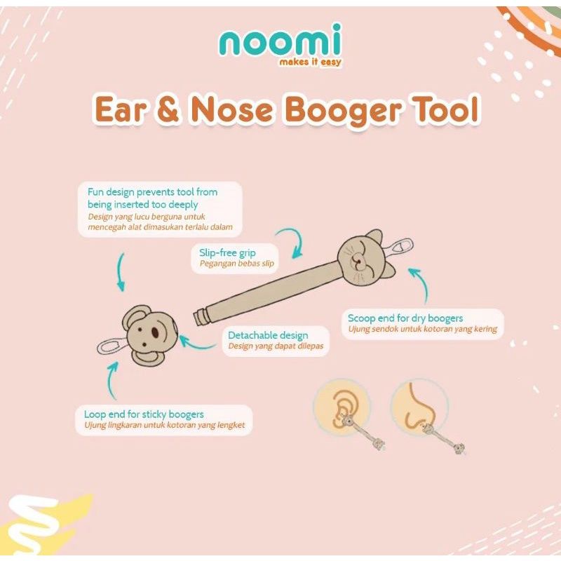 Noomi Ear N Nose Booger