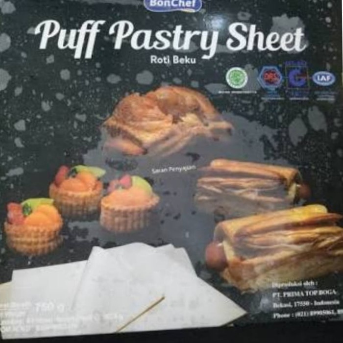 

ORIGINAL MURAH PUFF PASTRY SHEET BON CHEF
