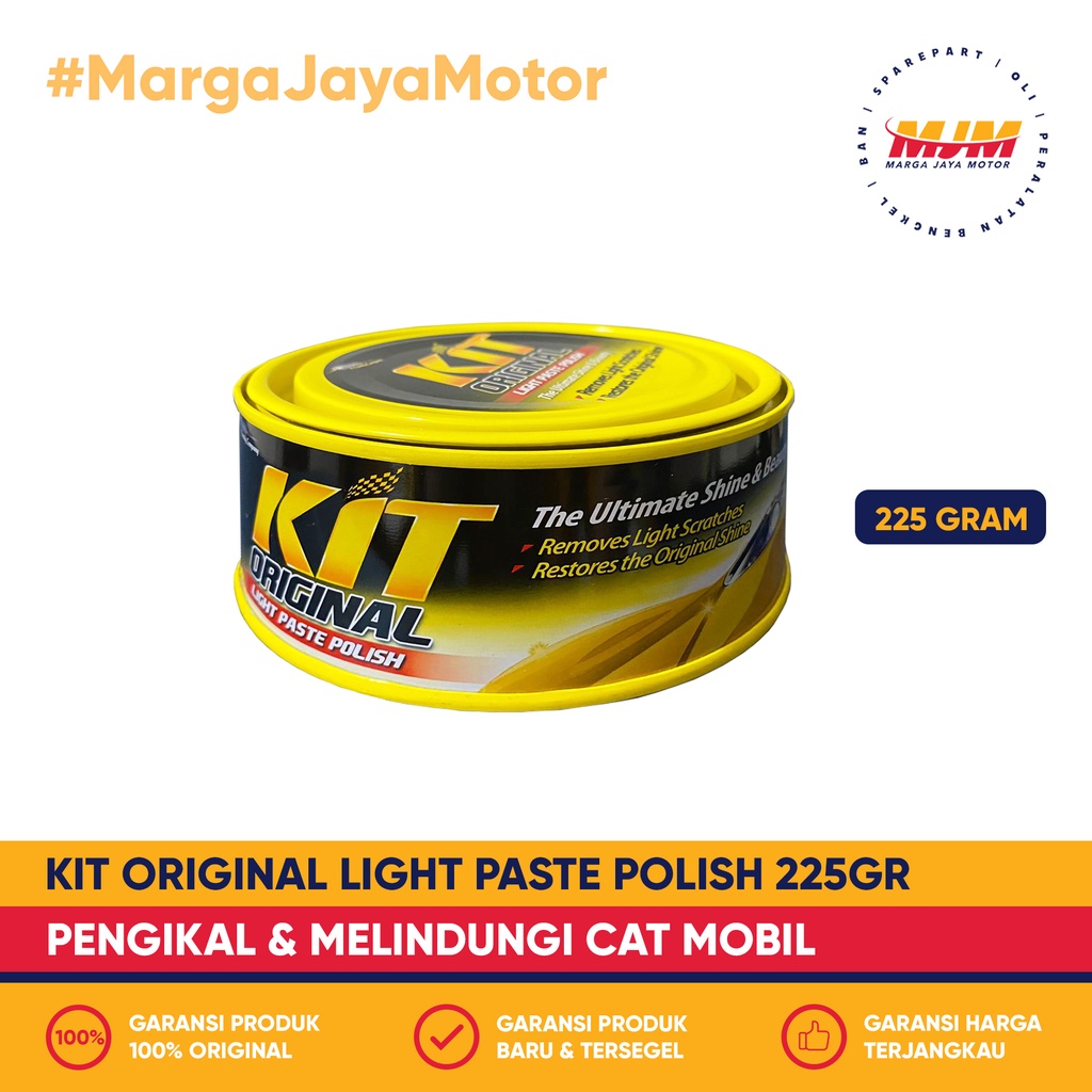 Kit Paste Original Car Wax 225gr Pengkilap Kendaraan Kit