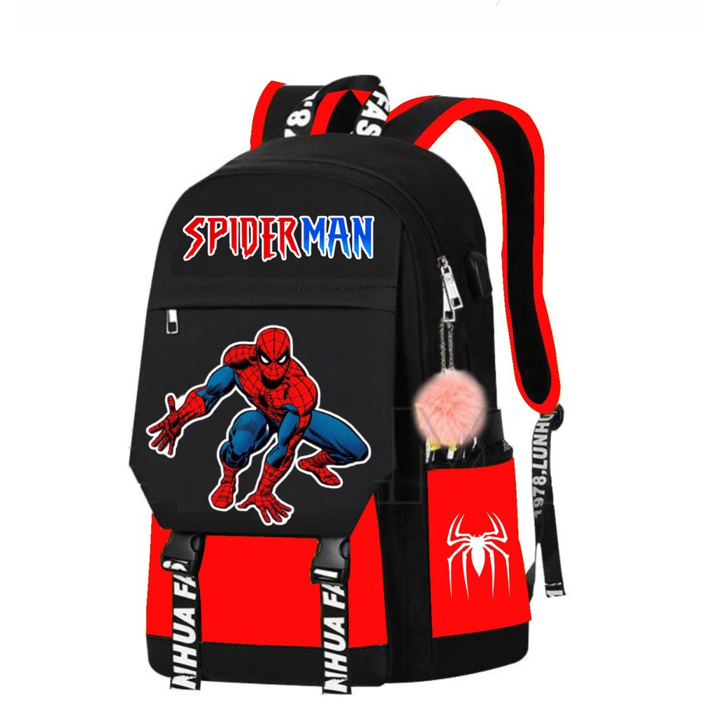 SOGE.TAS - [[ COD SPIDERMAN ULTIMATE ]] TAS RANSEL SEKOLAH ANAK LAKI LAKI KARAKTER SUPER HERO SPIDER