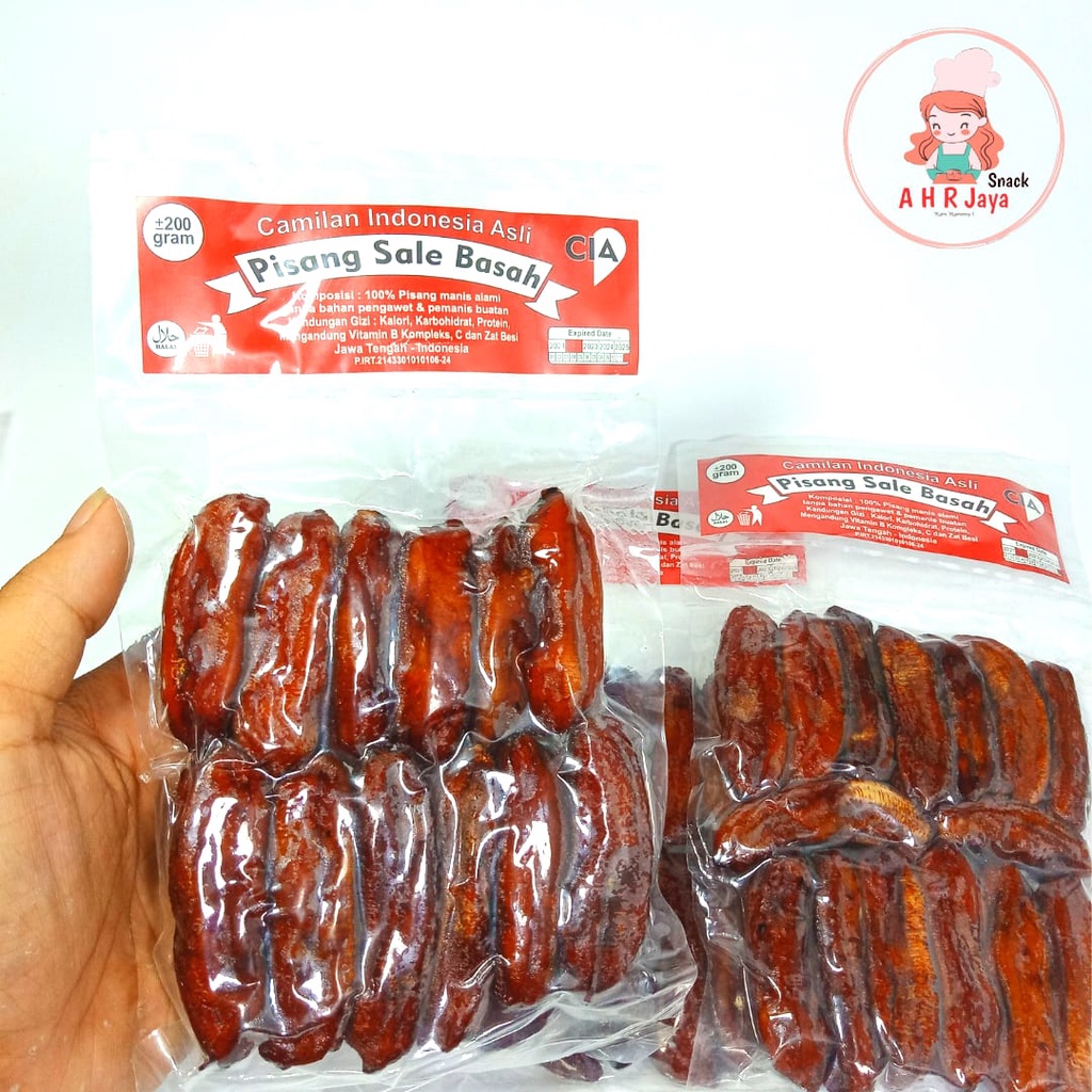 

Pisang Sale Basah 205 gr / Sale Pisang Basah / Halal / Oleh oleh Jawa Tengah / Camilan Indonesia Asli