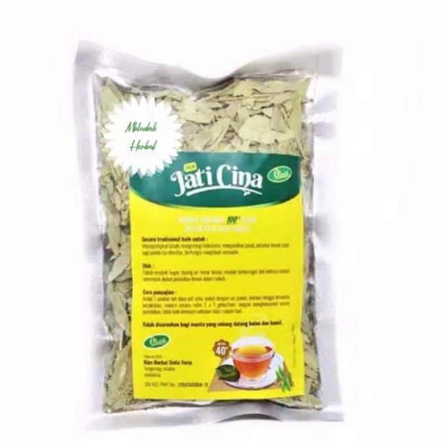 

Teh Daun Jati Cina Otentik 40g - Pelangsing Diet Herbal Alami Azzara-NH