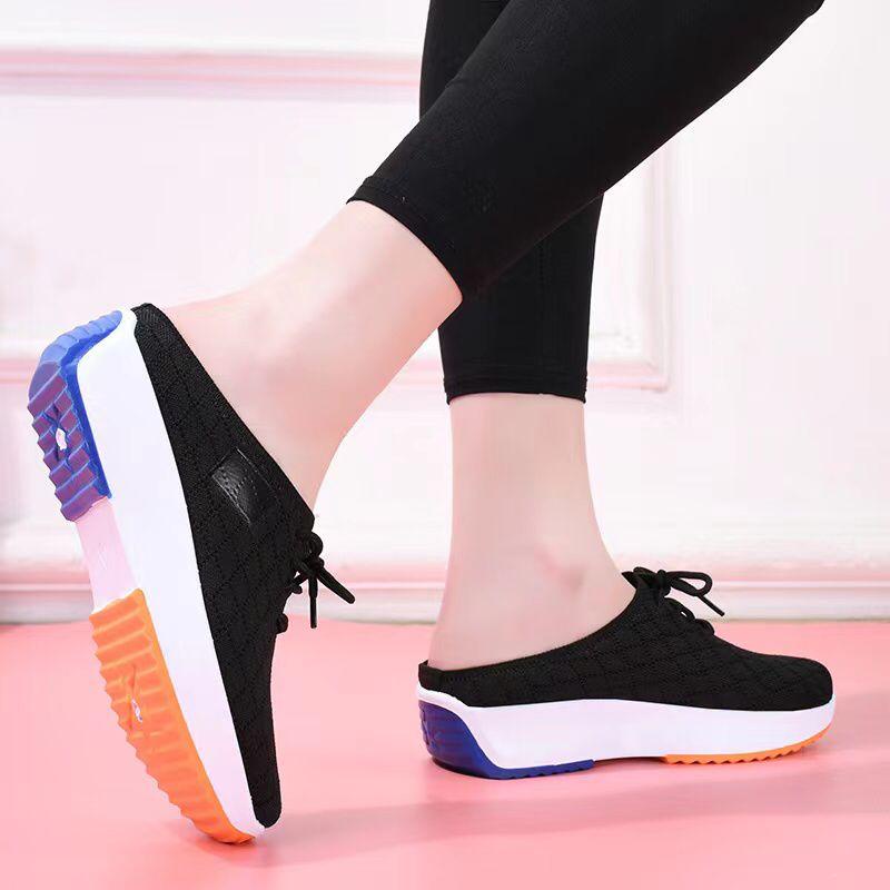 Permata Sepatu Wedges Wanita A01 Wedges Shoes Import Quality Premium