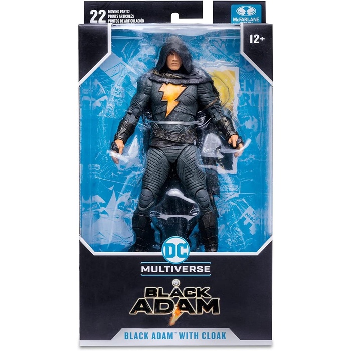 Mcfarlane Toys Dc Black Adam - Black Adam With Cloak