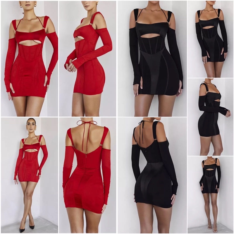 dress sexy bodycon | dress sexy | dress korea | baju pesta sexy | baju sexy | mini dress | long dres