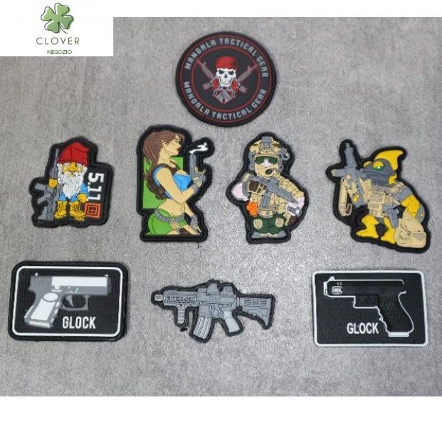 Patch Tactical karakter / Rubber patch / warior patch rubber / patch 3D