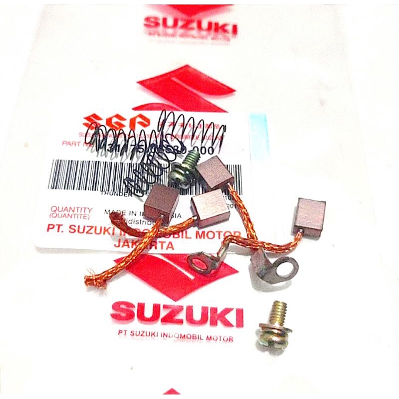 STARTER BRUSH COOL ARENG/ ARANG STATER SUZUKI THUNDER 125