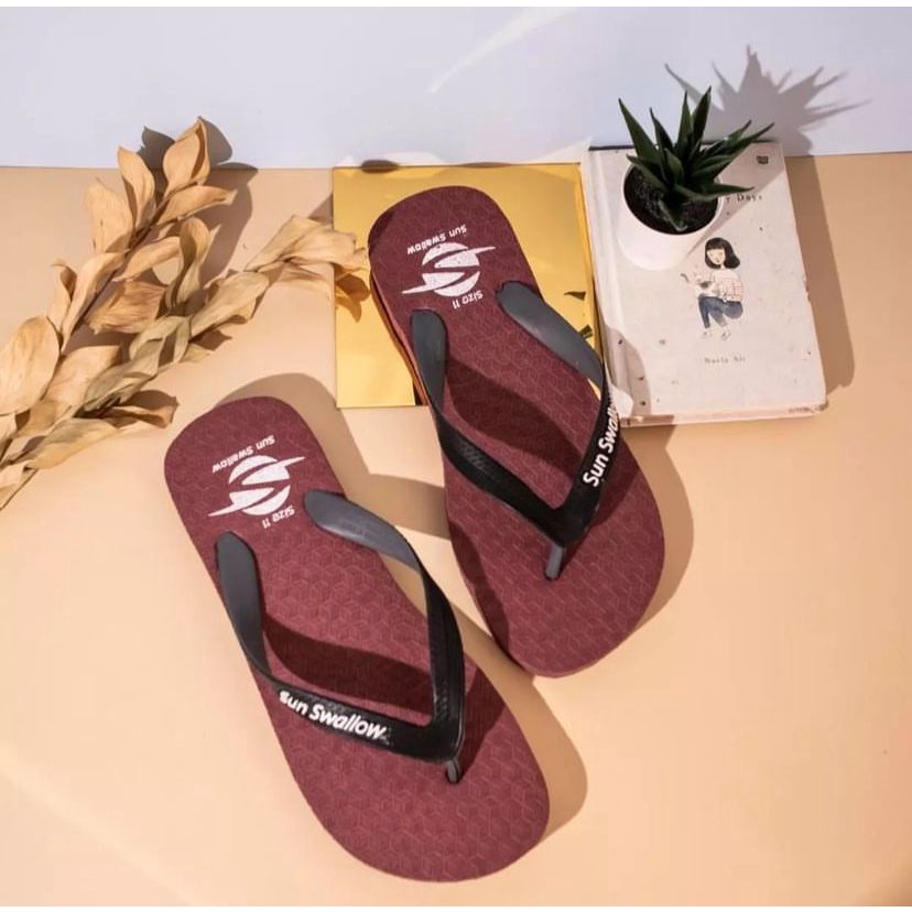 SATUAN Sandal Jepit / Sendal Jepit Sun Swallow Okinawa