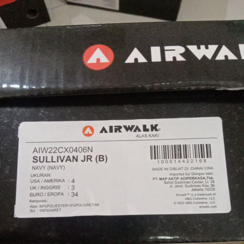 sepatu Airwalk Sullivan JR (B)