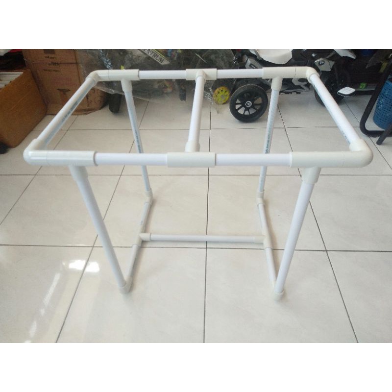 Amahrip Rangka Putih Meja Sensory Play Anak Table sensory play